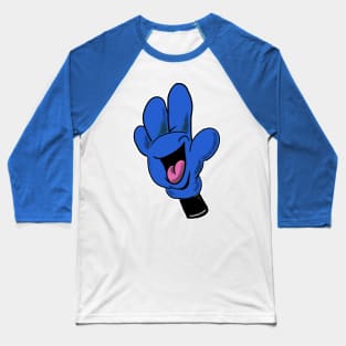 Talk to the screaming happy hand Baseball T-Shirt